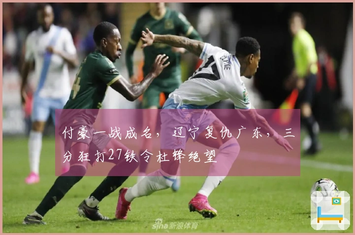 付豪一战成名，辽宁复仇广东，三分狂打27铁令杜锋绝望