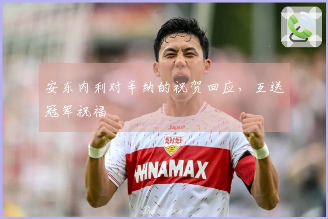 安东内利对辛纳的祝贺回应，互送冠军祝福